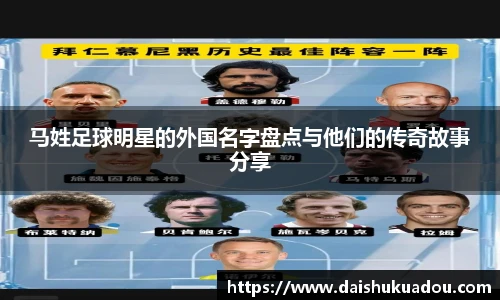 马姓足球明星的外国名字盘点与他们的传奇故事分享